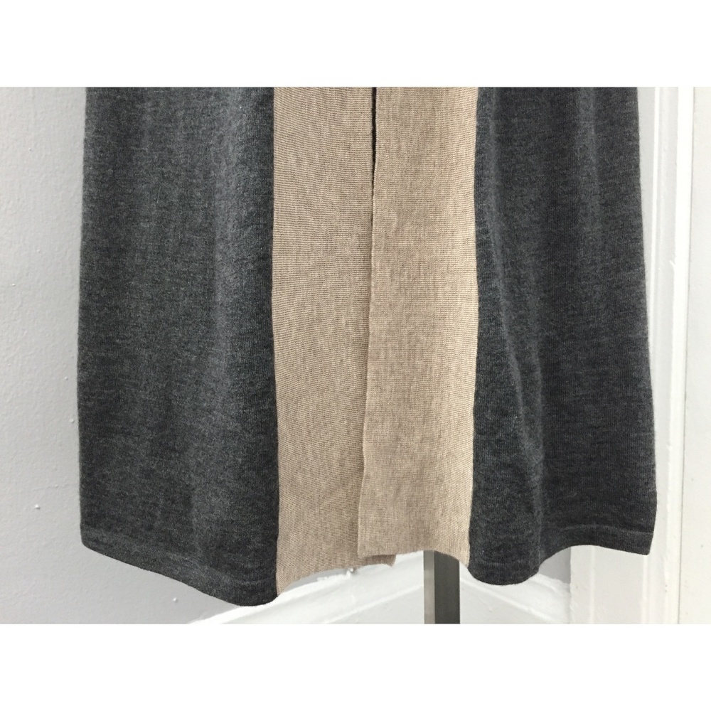 Authentic Thomas Wylde Grey Khaki Cashmere Robe - Picture 4 of 8